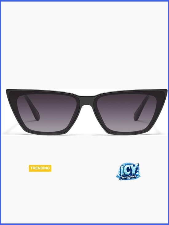 Oversized Cat Eye Sunglasses with UV Protected Lenses main image 4